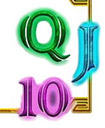 Q J und 10 Symbol
