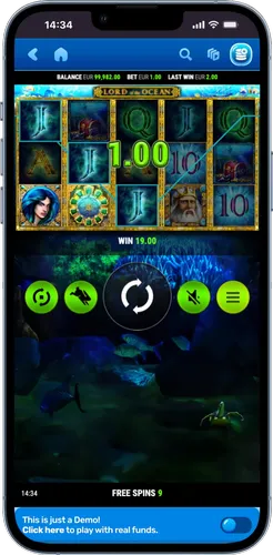 Lord of the Ocean Magic Drehspiel